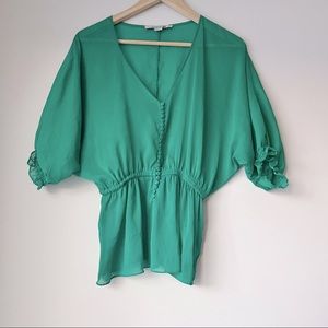 Mint Green Blouse